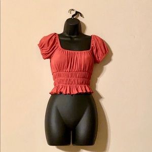 Forever 21 Red Crop Top, Small
